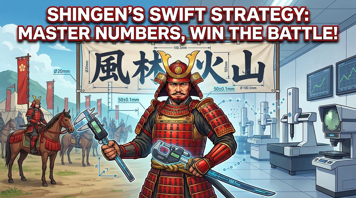 Takeda Shingen’s Fuurinkazan – Master Numbers, Win the Battle!
