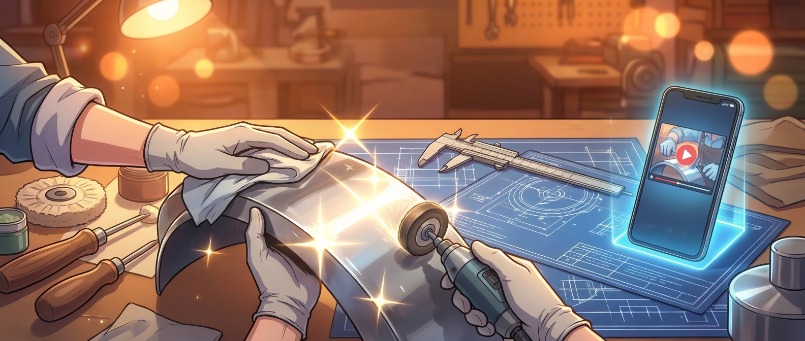 ブログ　手加工